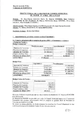 Aperçu du compte rendu du Procès verbal - Conseil municipal du 2 avril 2024