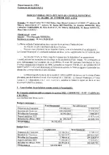 Aperçu du compte rendu du Procès verbal - Conseil municipal du 28 février 2023