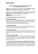 Aperçu du compte rendu du Procès verbal - Conseil municipal du 9 juin 2023